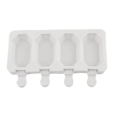 Forma silikonowa na lody w kostkach z wieloma przegródkami, odporna na ciepło, forma do robienia lodów, narzędzie kuchenne DIY(4Siatka