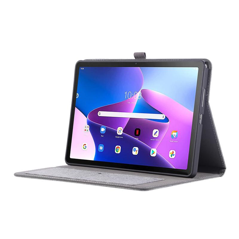Θήκη για Lenovo Tab 2025 10.1 Θήκη Μαλακό Ύφασμα Αναδιπλούμενη Βάση Κέλυφος Tablet για Funda Lenovo Tab K10 Gen 2 Θήκη Tb311fu Tb311xu