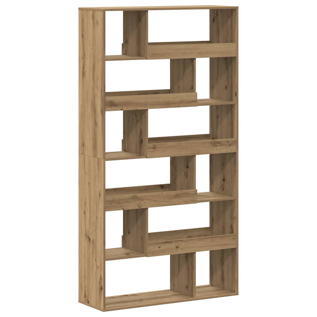 Bookshelf Artisan Oak 100 X 33 X 187.5 Cm Engineered Wood