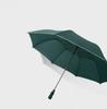 2021 Weatherproof Solid Color Golf Umbrella: Automatic, Two-Fold, Personalized Logo for Business