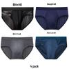 Cai Zhi Yan Men's Breathable Mesh Briefs (4-Pack)