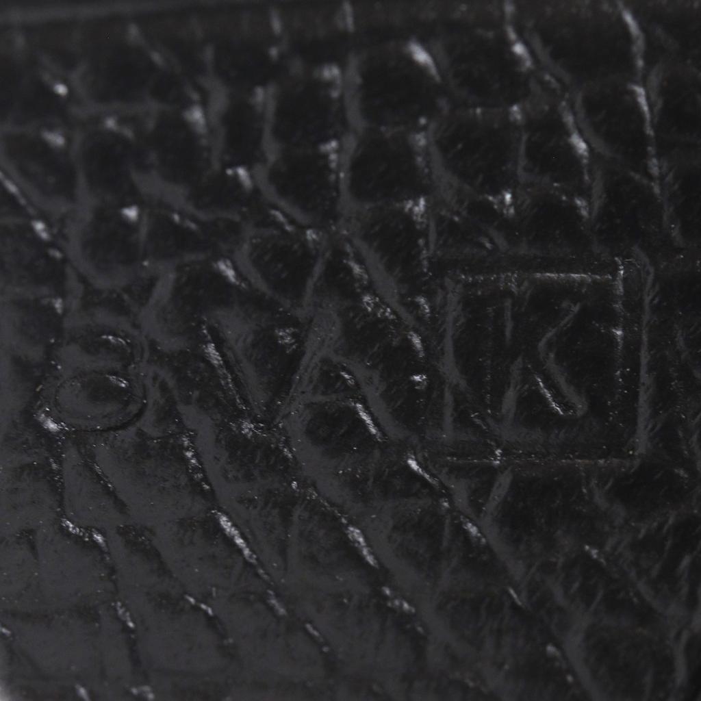 Hermes Beansufla Purse Black / SilverHardware Epsom Unisex Used