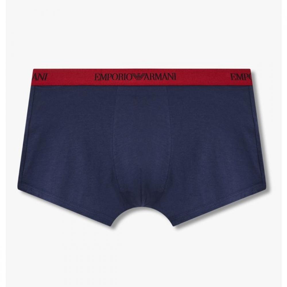 Emporio Armani Мужская футболка Хлопок Однотонная Логотип Полоска Droz 0815312329 S