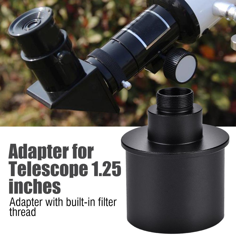 Photography Adapter Ring for Telescope 1.25in Thread for Taking Video Capture