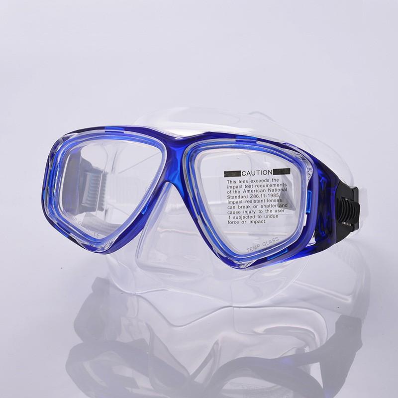 Adult Professional Snorkel Mask Anti-Leak Silicone Diving Goggles Swimming
