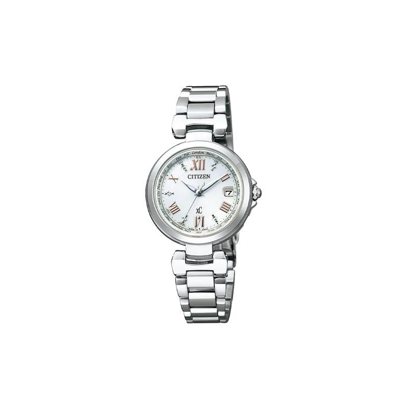 

CITIZEN Eco-Drive Series 50m Waterproof Solar Quartz Steel Strap Women s Watch White Dial EC1030-50A синій
