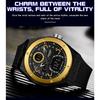 SANDA New Trendy Electronic Watch Men's Creative Personality Men's Electronic Watch