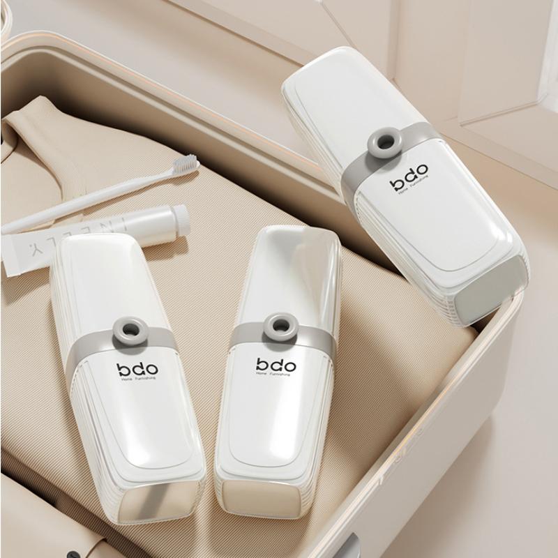 Portable Travel Toothbrush Holder Durable Plastic Perfect For Camping Bathroom Accessories Travel Home Daily Use Essentials