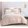 3-Piece Duvet Cover Set "Louna" 240 X 220 Cm Casimir Peach Pure Cotton