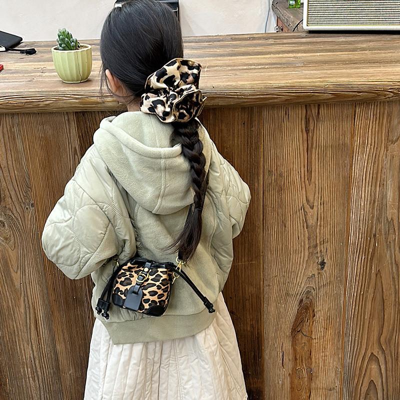 And Modern Cool Leopard Print Mini Drawstring Bag For Boys And Girls Perfect For Preschool