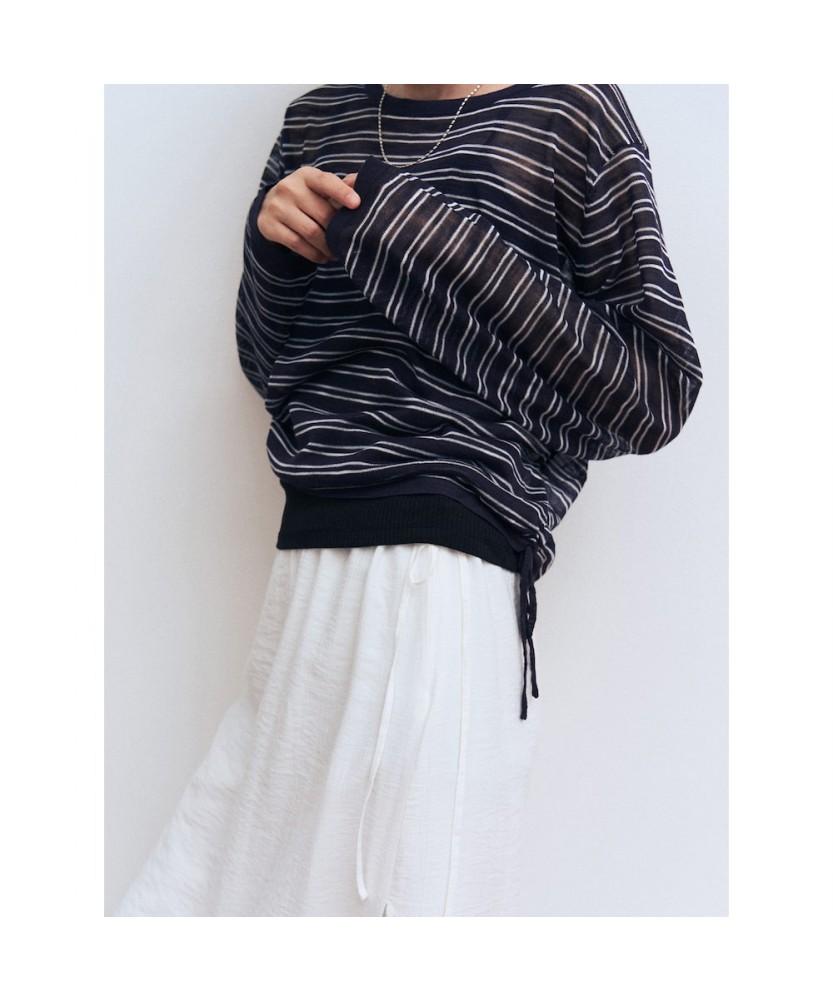 8SECONDS Layered Skirt Pants White