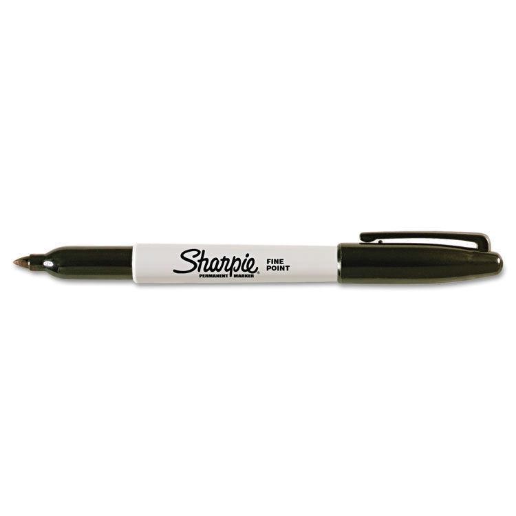 Marqueur Permanent Sharpie Noir Pointe Fine 30001