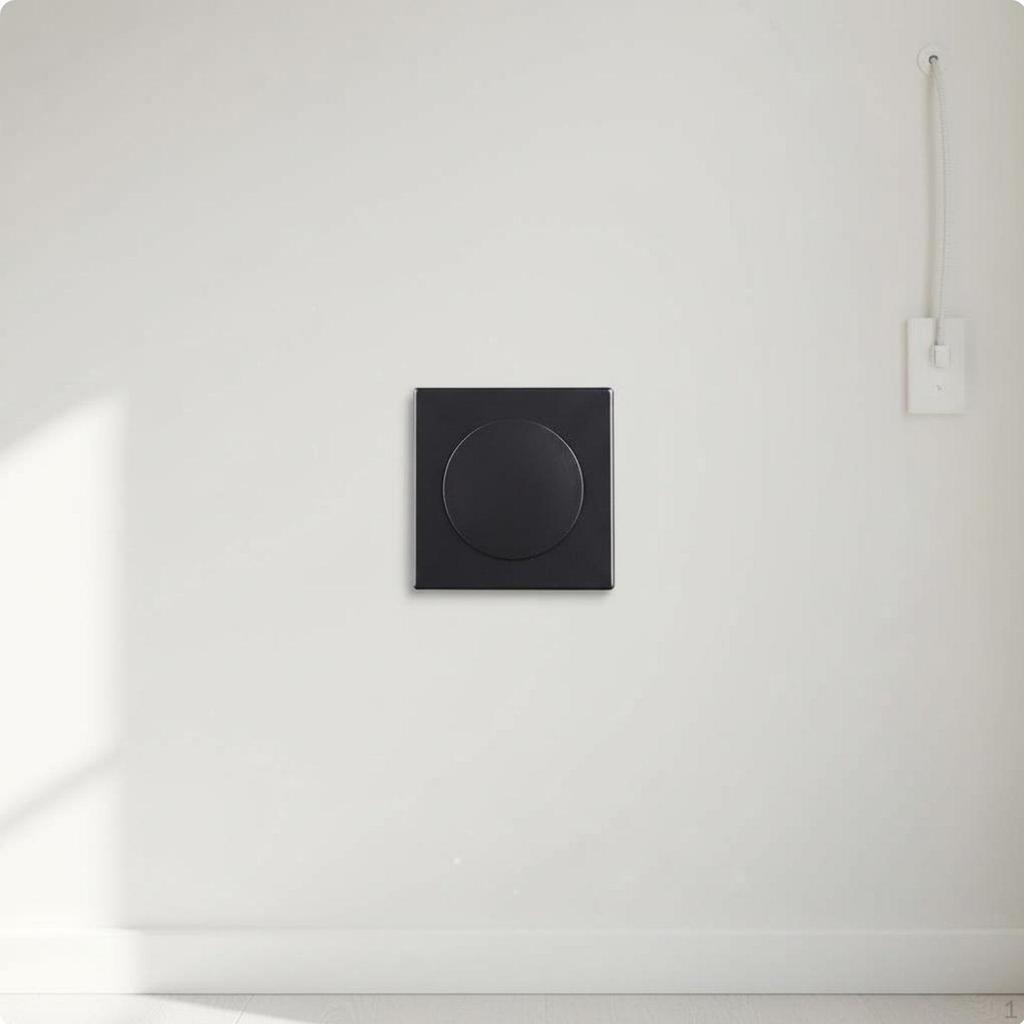 Air Conditioner Pipe Cover Decorative Finish Square Wall Hole No Required Self Escutcheon