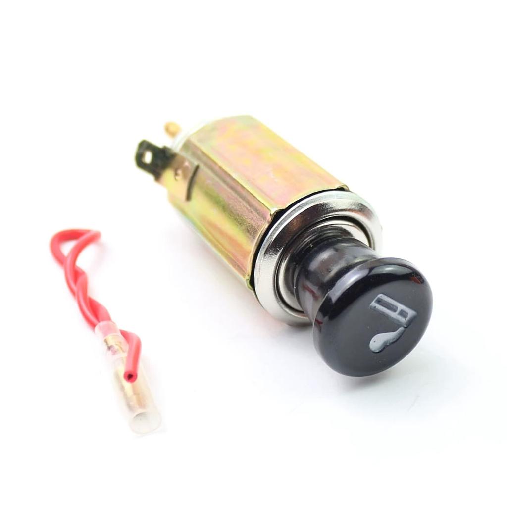 SCGEHA Cigarette Lighter, Old Car, Cigar Socket, Car Inspection, Restore, Replacement, Cigarette Lighter & Socket Set, 12 V