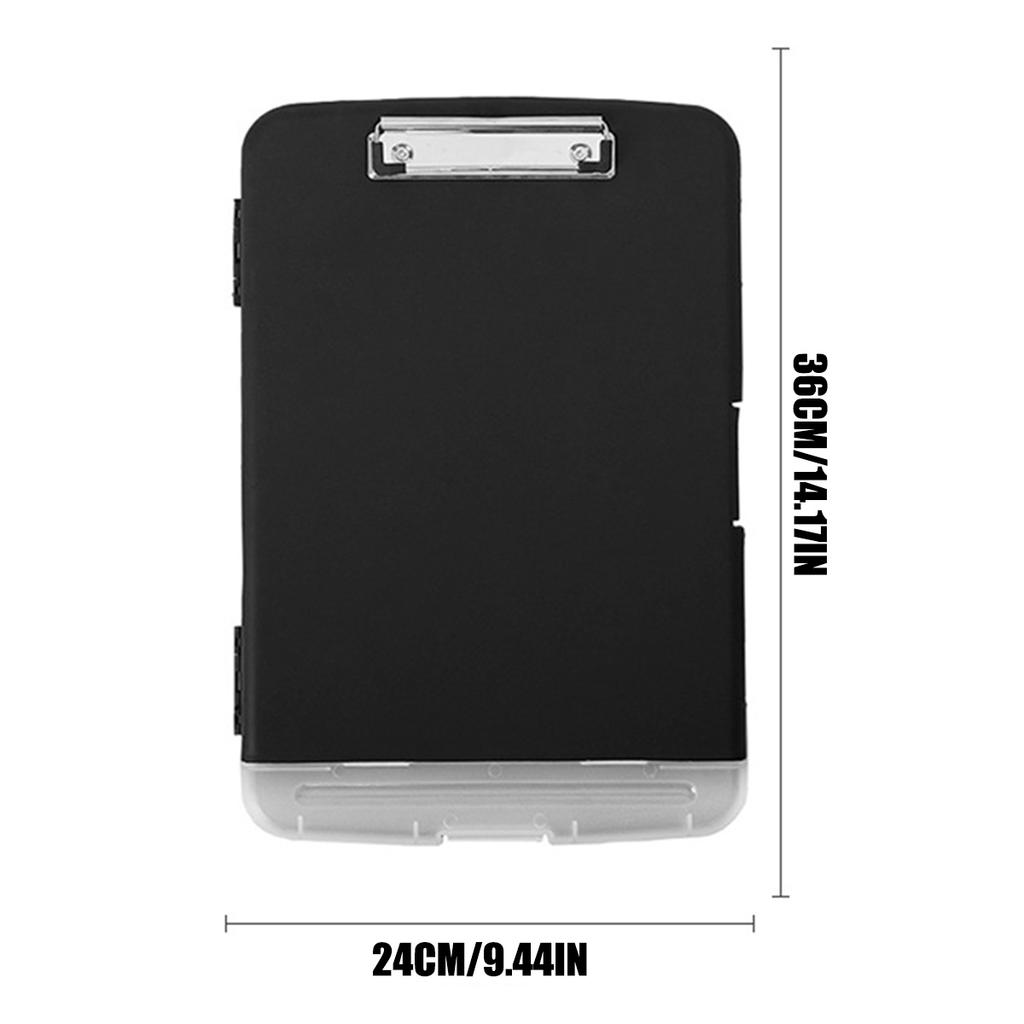 Multi-functional File Folder Desktop Test Paper Organizer Office Document Board Folder Storage Box Writing Board, Office