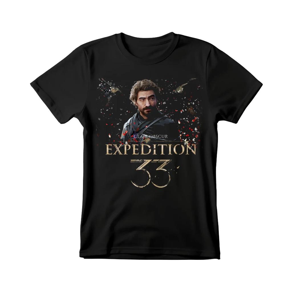 Clair Obscure Expedition 33 TShirt Game Gustave Maelle Lune Sciel Unisex Gift Gamer Fashion Summer Tops