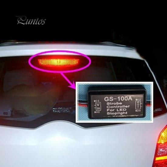 Zadní brzdový zábleskový zábleskový modul Ovladač signálu Koncové světlo