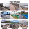 Powder-Coated Galvanized Steel Guardrail Panels for Highways and Rural Roads