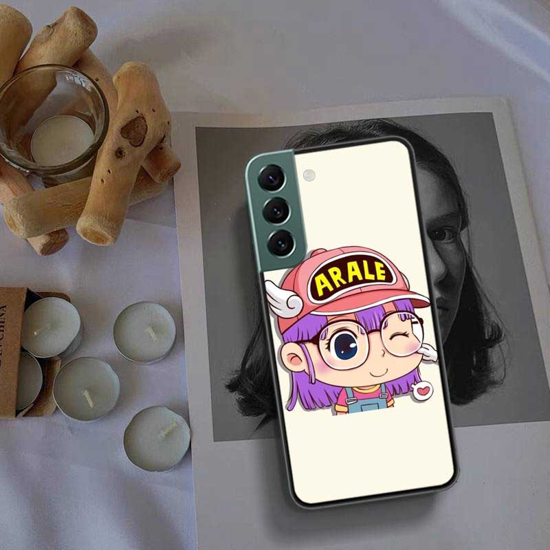 Dr.SLUMP ARALE CHAN Phone For Samsung Galaxy S20 FE S21 Plus S22 S23 S24 Ultra Case S10 S10E S9 S8 S7 Edge Cover Silicone Soft C