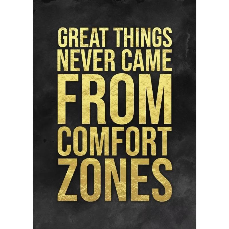 

Motivational Quotes Canvas Painting Wall Art Picture Prints Office Posters Inspirational Work Success Home Decor Unframed 21cm×30cm NoFrame