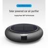 Solar-Powered Car Air Purifier: Eliminates Odors & PM2.5