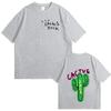 New Luxury Cactus Jack Hip Hop Tshirts Travis 2024 Men's Hip Hop Cotton T-Shirt Streetwear Tee Top