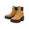 (WMNS) Timberland Everleigh Front-Zip Boot 'Wheat Nubuck' Women's A5YHM