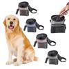 Dogs Treat Waist Bag for Outdoor Training Pet Exercise Walking Pouch with Poopbag Dispenser HandRelease Dogs Treat Pouch  Light Pink