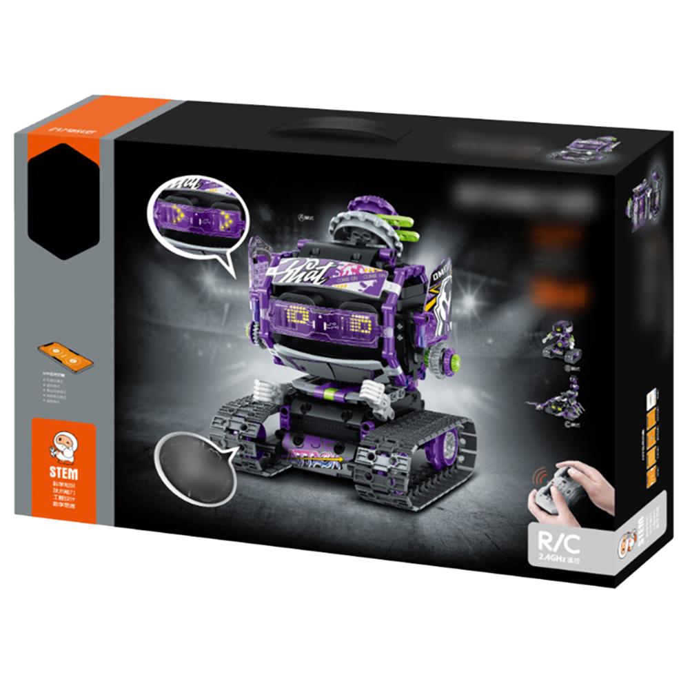 Robot Toys For Kids Science Building Block Kit Remote Control Programming Robot Toys Christmas Gifts For Boys Girls