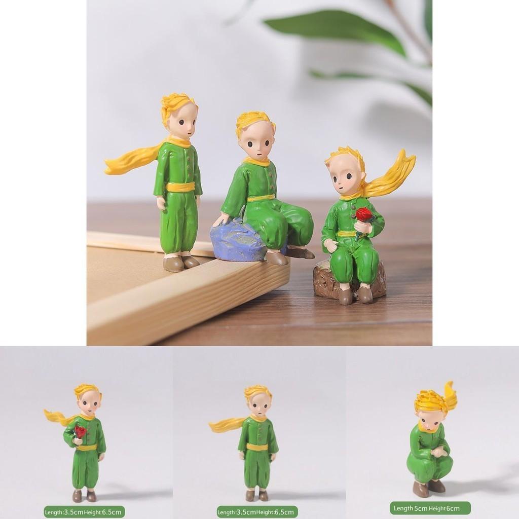 Enchanting Little Prince Resin Figurines For Cake Decorations And Micro Landscapes