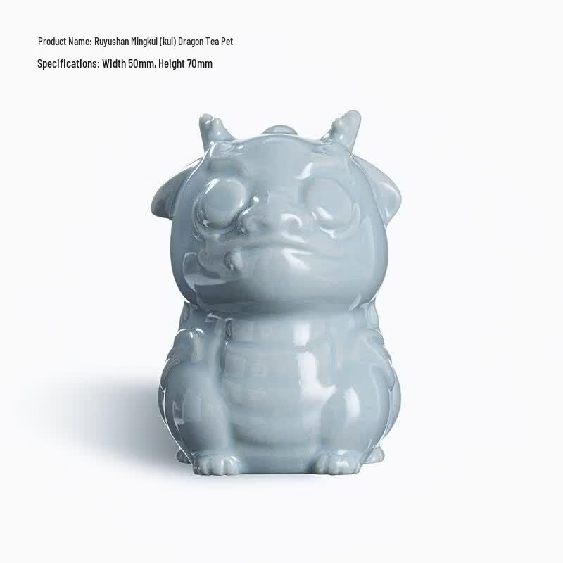 Rushanming Ru Ware Ceramic Zodiac Figurines