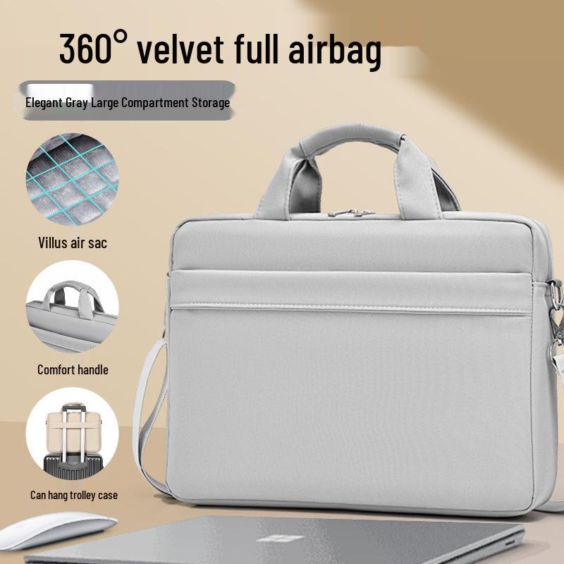 Portable 15.6-17 Inch Splash-Proof Laptop Briefcase for Men & Women