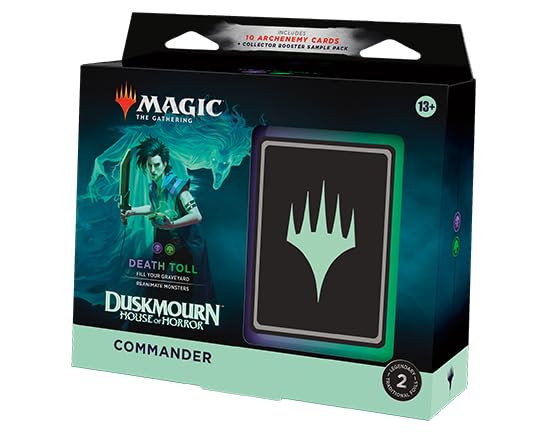 Magic: The Gathering Duskmourne: House of Dread Commander Deck English Version  Mountain of the Rising Dead  MTG Trading Card Wizards of the Coast DSK