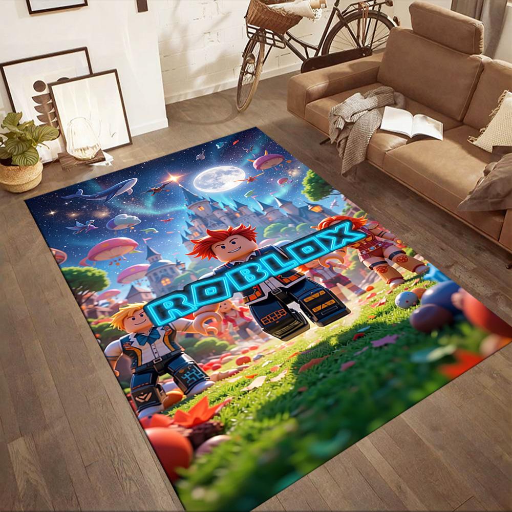 Roblox 301 Carpet Design for Entryway Foyer Kitchen Outdoor Anti-slip Rug Decorate Offices Luxury Gift for Birthday, Christmas, Wedding