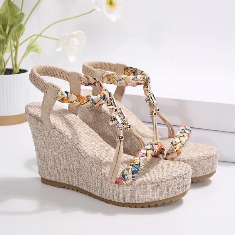 Fashion Women Platform Sandal Comfortable Breathable Fashion Hot Sandals Summer 2025 New Casual Designer Sandals Shallow Shoes for Women