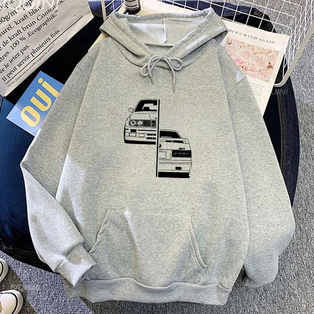Men Printed Graphic Hoodies Prevalent Autumn Casual Sweatshirt Male Vintage Clothing Comfortable Fleece Tops