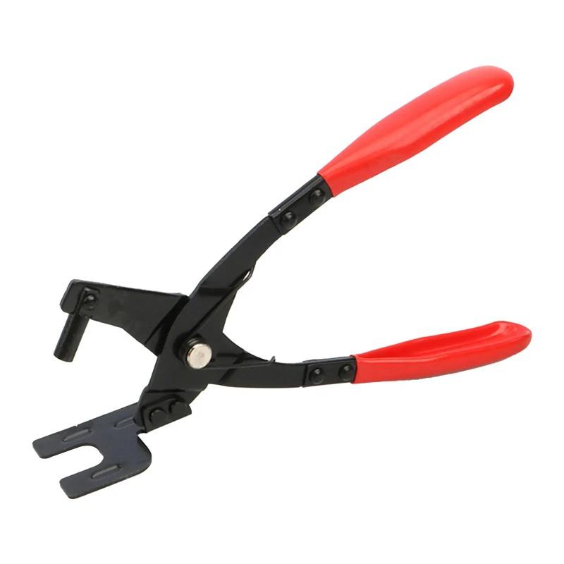 Car Exhaust Hanger Removal Pliers Red Hand Tools Muffler Hanger Removal Tool Exhaust Grommet Pulling Pliers Anti Slip Handle