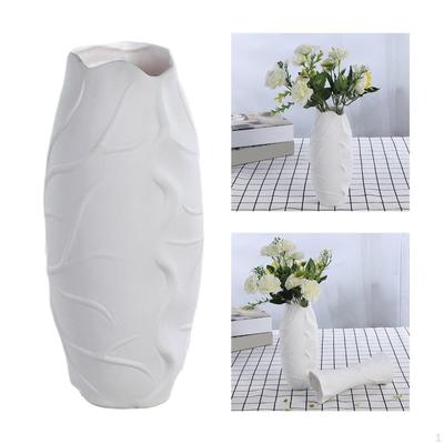 Ceramic Flower Vase Pot Decorative Table Centerpieces Sculpture for Home Bedroom Wedding