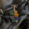 Ins Original Key Chain Good Luck Dice Multi Element Pendant Bag Decoration