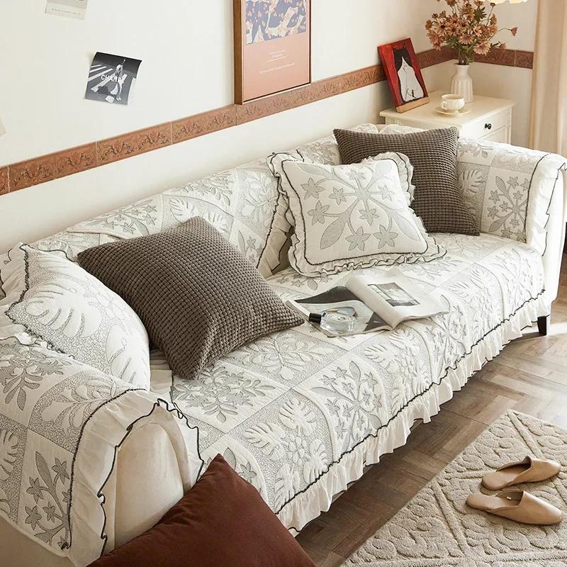 

Высококлассная подушка для дивана в стиле легкой роскоши, нескользящая, грязеотталкивающая, устойчивая к царапинам от кошек, универсальная для четырех сезонов, простая подушка для дивана 70x70cm