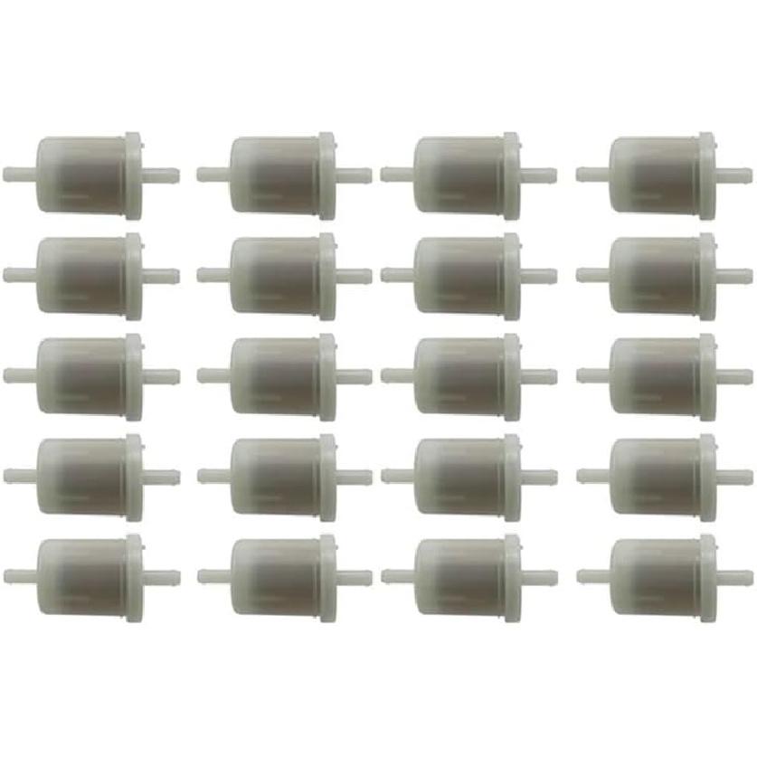 Inline for Diesel Gasoline Fuel Filter for KUBOTA 12581-43012 BX22D BX23D BX24D BX25 BX1870 BX1860 BX1850D BX1830D BX1800D(2pcs)