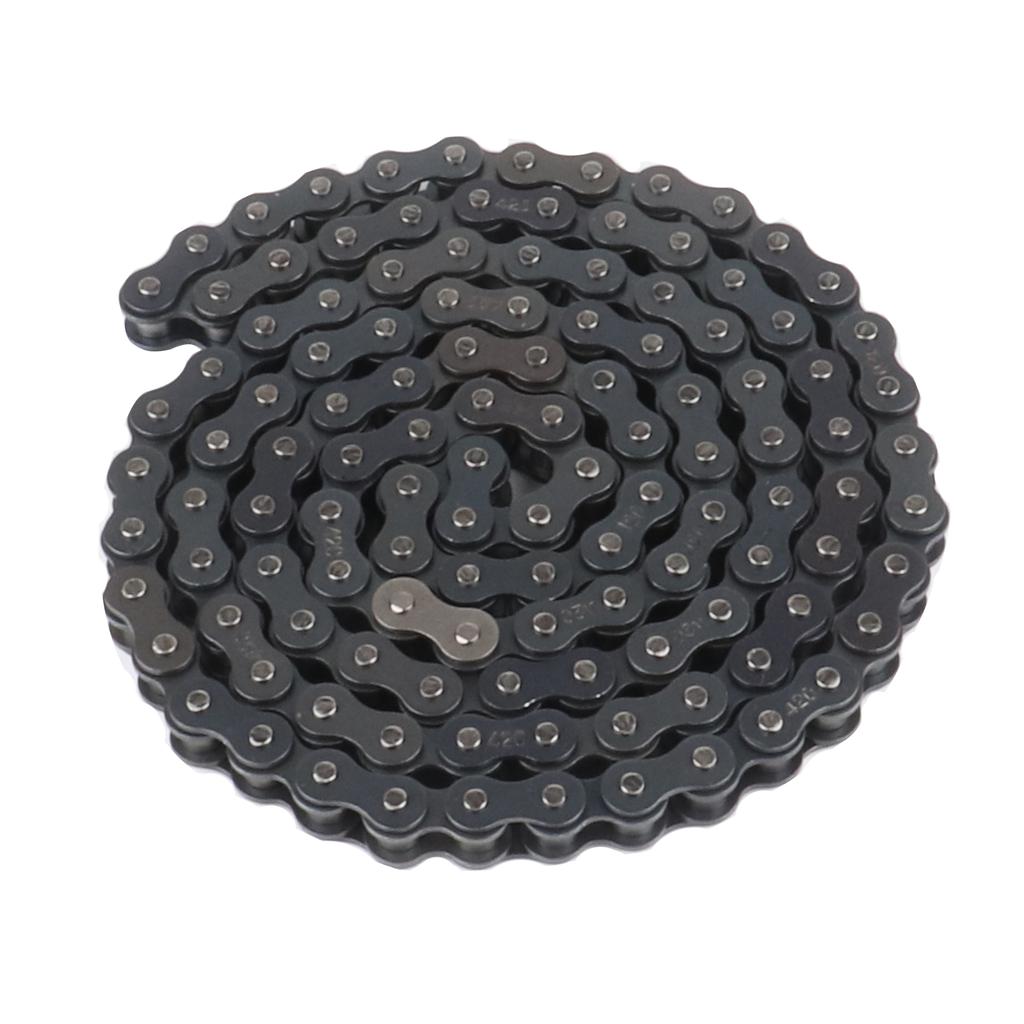 420 Chain 120 Links Replacement for ATV 110CC-250CC Off-road Motorcycle Modification Universal Thick Chain 420 Reinforced Chain