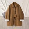 Women's Elegant Lapel Loose Fit Single-breasted Coat