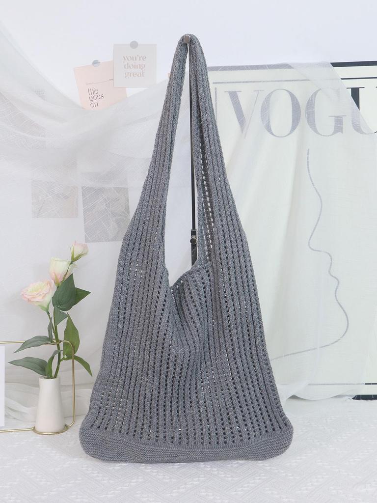 Beach Outing Eco-Friendly Mesh Storage Bag - Large Capacity, High Quality for Women