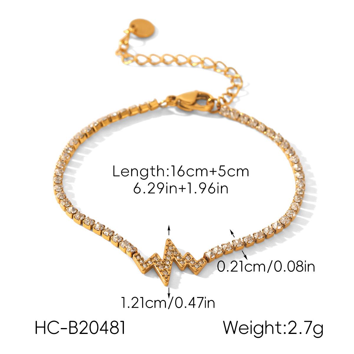 Wave-shaped titanium steel bangle for women, high-end diamond-encrusted stainless steel bracelet