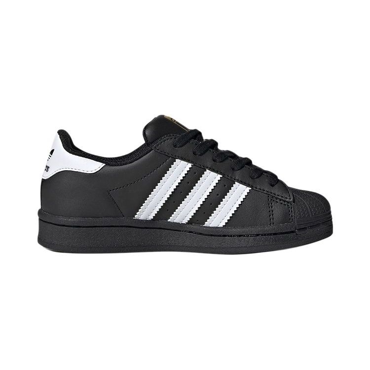 adidas Superstar C Black White Kids Sneakers Core-Black Cloud-White EF5394