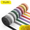 Tuti Velcro Cable Organizer and Ties for Data, Charging, Earphones & Clips