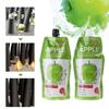 2Pcs Black Hair Color Cream Semi Permanent Hair Dye Apple Dye Hair Colorants