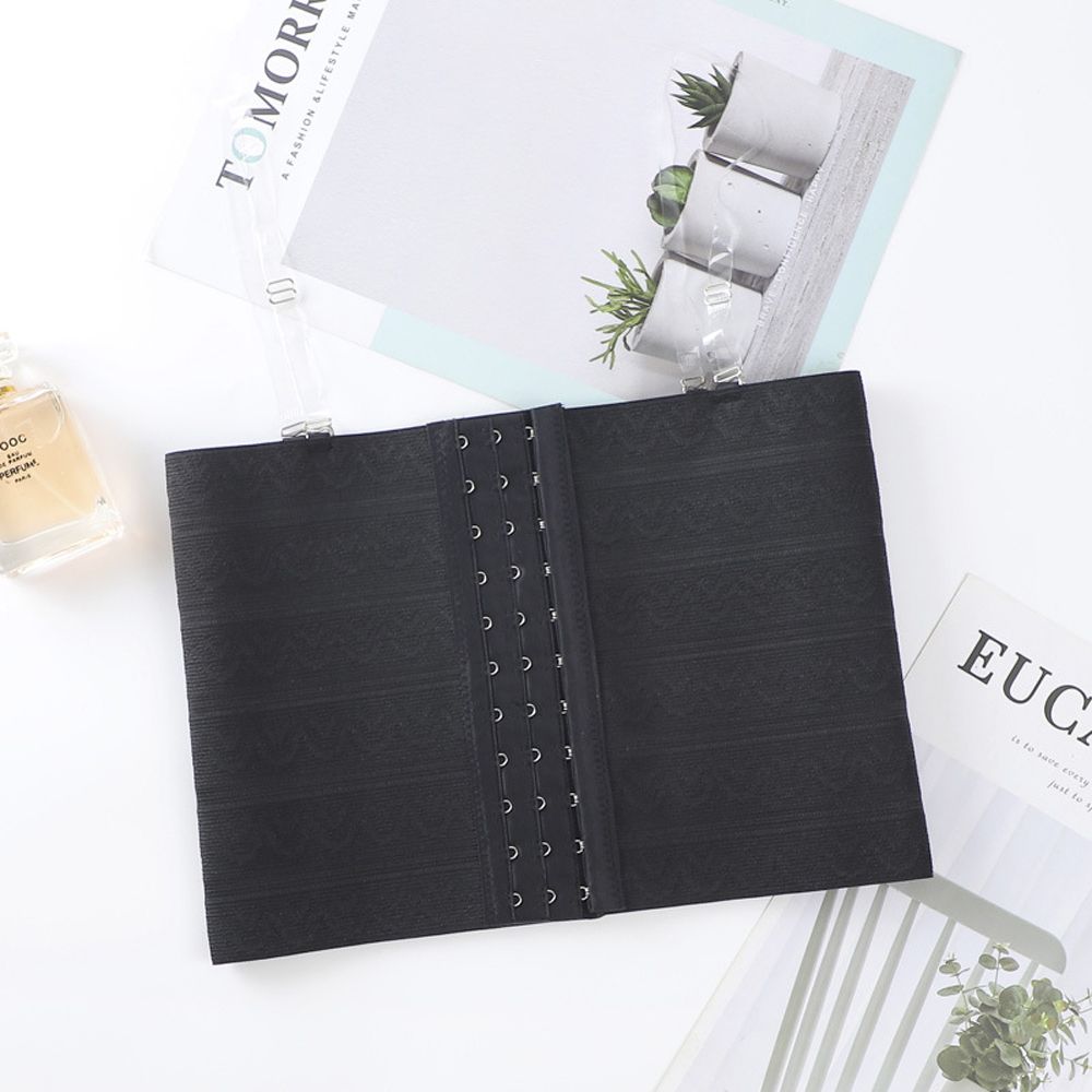 

Бесшовное Удобное Короткое Моделирующее Белье Бюстье с Застежкой Биндер для Груди Томбой Бра Женские Корсеты Жилет L