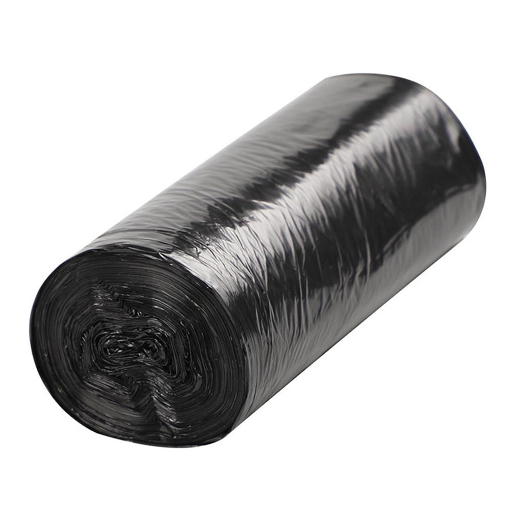 Plastic Trash Bags Multipurpose Garbage Bags Thickened Tear Resistant Trash Bag for Kitchen Roll Design Black